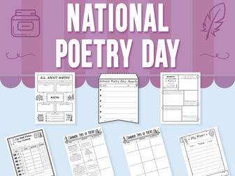 National Poetry Day Activities