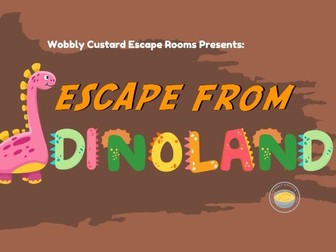 National Fitness Day - Active Escape Room - Escape from Dinoland