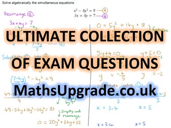 Surface Area -EdExcel 1MA1 Questions