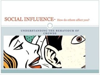 GCSE Psychology Edexcel- Social influence (Understanding the behaviour of crowds)