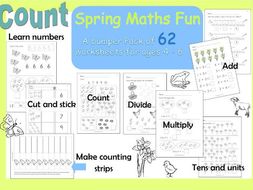 Spring math worksheets xi