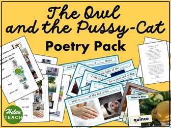 The Owl and the Pussy-Cat Poetry Pack