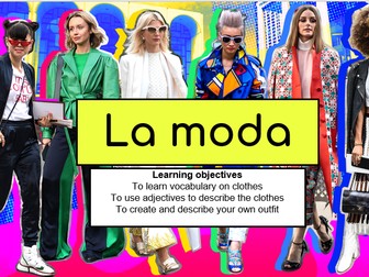 La ropa - Clothes in Spanish - KS3