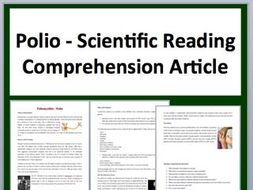 Poliomyelitis - Polio - Science Reading Comprehension