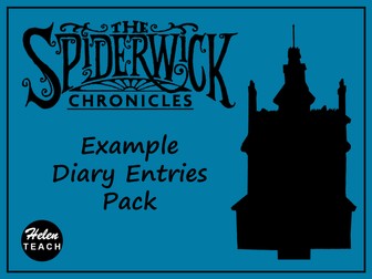 The Spiderwick Chronicles Diary Entries Example Texts Pack
