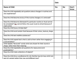 ASC questionnaire