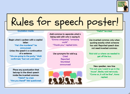 how to give a speech rules