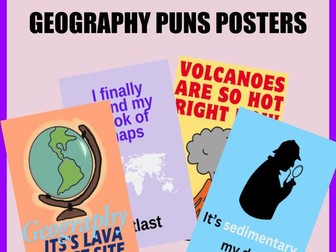 Geography Puns Poster