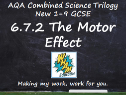 AQA Combined Science Trilogy: 6.7.2 The Motor Effect