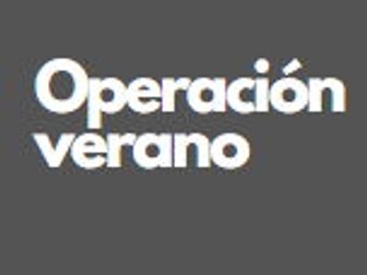 Low Stakes Quizzes Y8 Spanish Operación verano