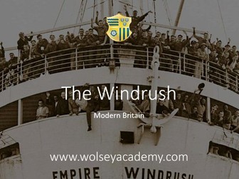 Empire Windrush & The Windrush Generation