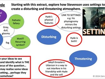 Jekyll & Hyde Settings & Atmosphere Ch 8 Extract Essay Question Walk-through | GCSE English Lit