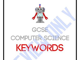 GCSE Computer Science Keywords Booklet