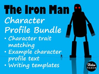 The Iron Man Character Profile BUNDLE