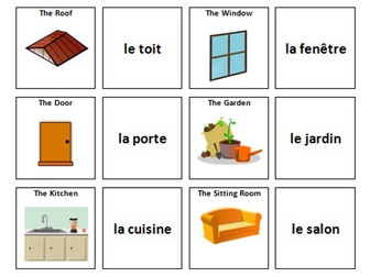 French Vocabulary Card Sorts | Teaching Resources