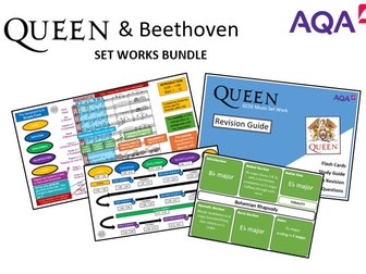 GCSE AQA Set Works (Beethoven & Queen) Bundle