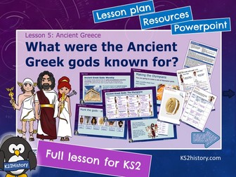Ancient Greek Gods (Lesson for KS2)