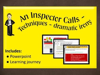 An Inspector Calls - techniques used - dramatic irony