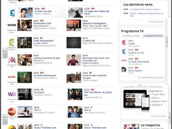 French TV schedule magazine - Programme TV