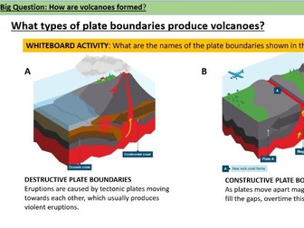 KS3 Geography Volcanoes - Full Bundle