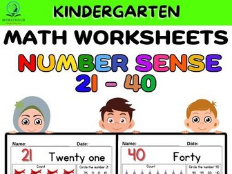 Early Math: Numbers 20–40