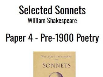 Selected Shakespeare's Sonnets