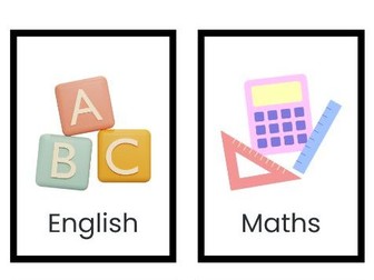 Visual Timetable Symbols / Now and Next Symbols | SEN Classroom Routine