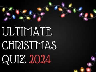 Ultimate Christmas Quiz 2024