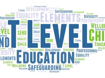 T Level Education Assisting Teaching PO3 Safeguarding and Wellbeing