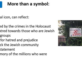 Anti-Semitism Swastika Assembly/Lesson