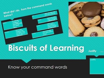 Biscuits of Learning - Vocational writing