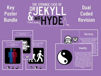 Jekyll and Hyde - Key Poster Bundle (Dual Coded)