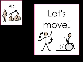 Let's Move! PMLD/SEND