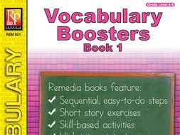 Vocabulary Boosters - Book 1