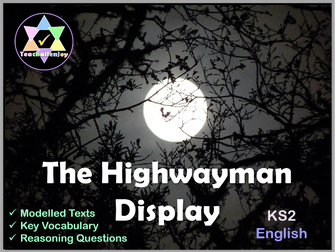 The Highwayman Display KS2
