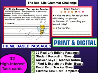 Fix It Up! 2.0 — The Real-Life Grammar Challenge