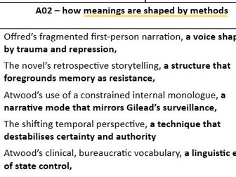 Appositive phrases for The Handmaid's Tale