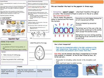 Year 8 food and nutrition bundle theory lessons, work booklet and recipes (14 lessons)