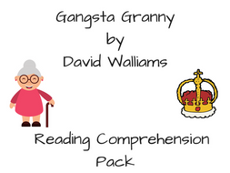 Gangsta Granny - Activity Pack | Teaching Resources