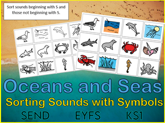 Oceans and Seas Sound Sorting with Symbols
