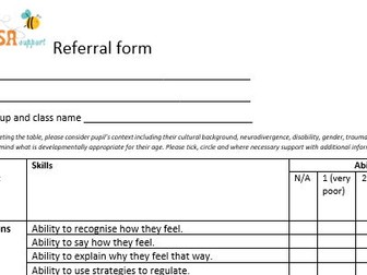 ELSA referral form