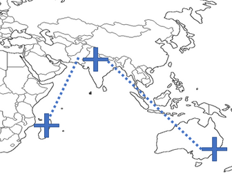 Theme Geography Around the World Trip