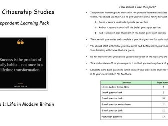 AQA Citizenship Studies revision booklet