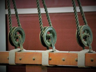 Pulleys - forces in motion