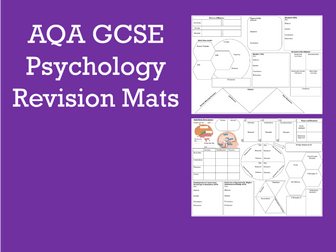 AQA GCSE Psychology Revision Mats