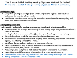 research learning objectives ks2