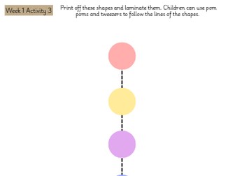 EYFS/Y1 Fine Motor carousel Activities