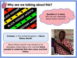 Black history month teaching resources picture
