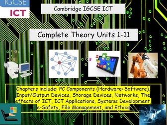 Cambridge IGCSE ICT THEORY ONLY Chapter 1-12 Resources