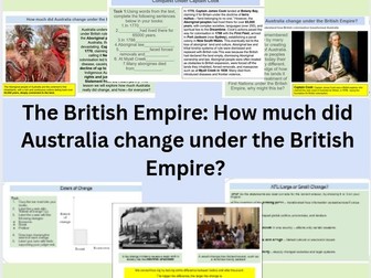 The British Empire in Australia  – KS3 History Lesson
